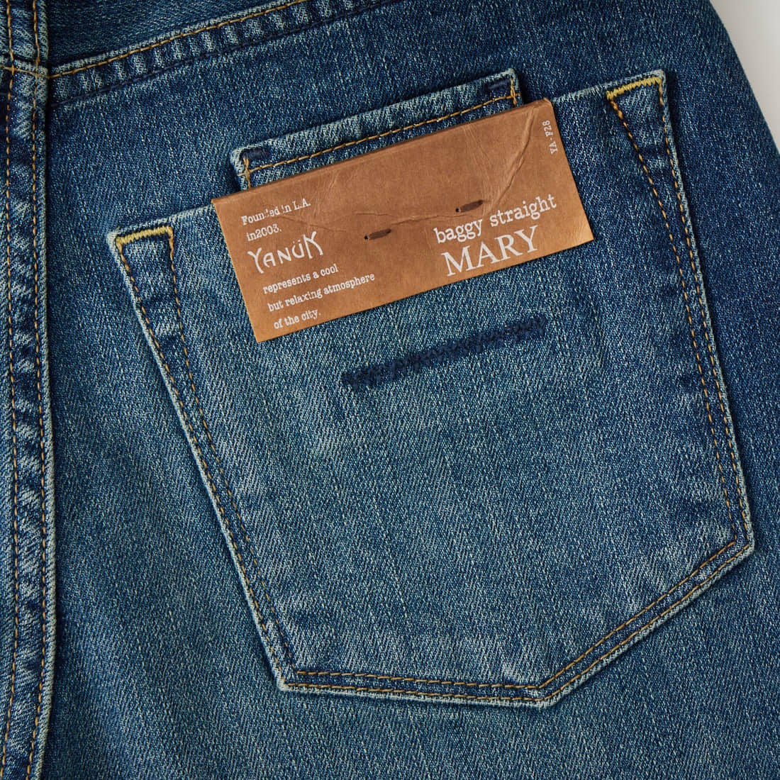 YANUK [ヤヌーク] MARY バギーストレートデニム [57161021] OTB