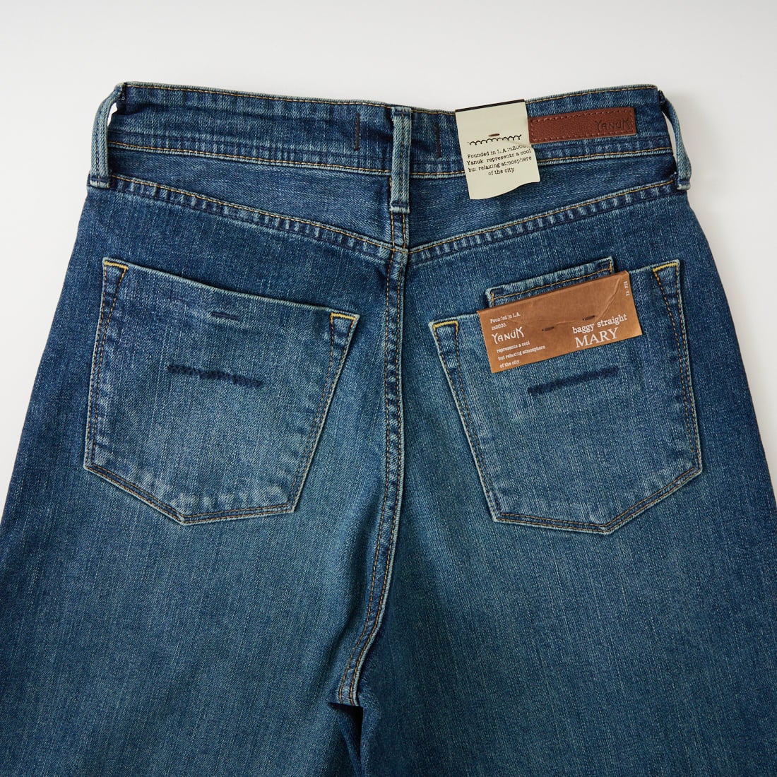 YANUK [ヤヌーク] MARY バギーストレートデニム [57161021] OTB