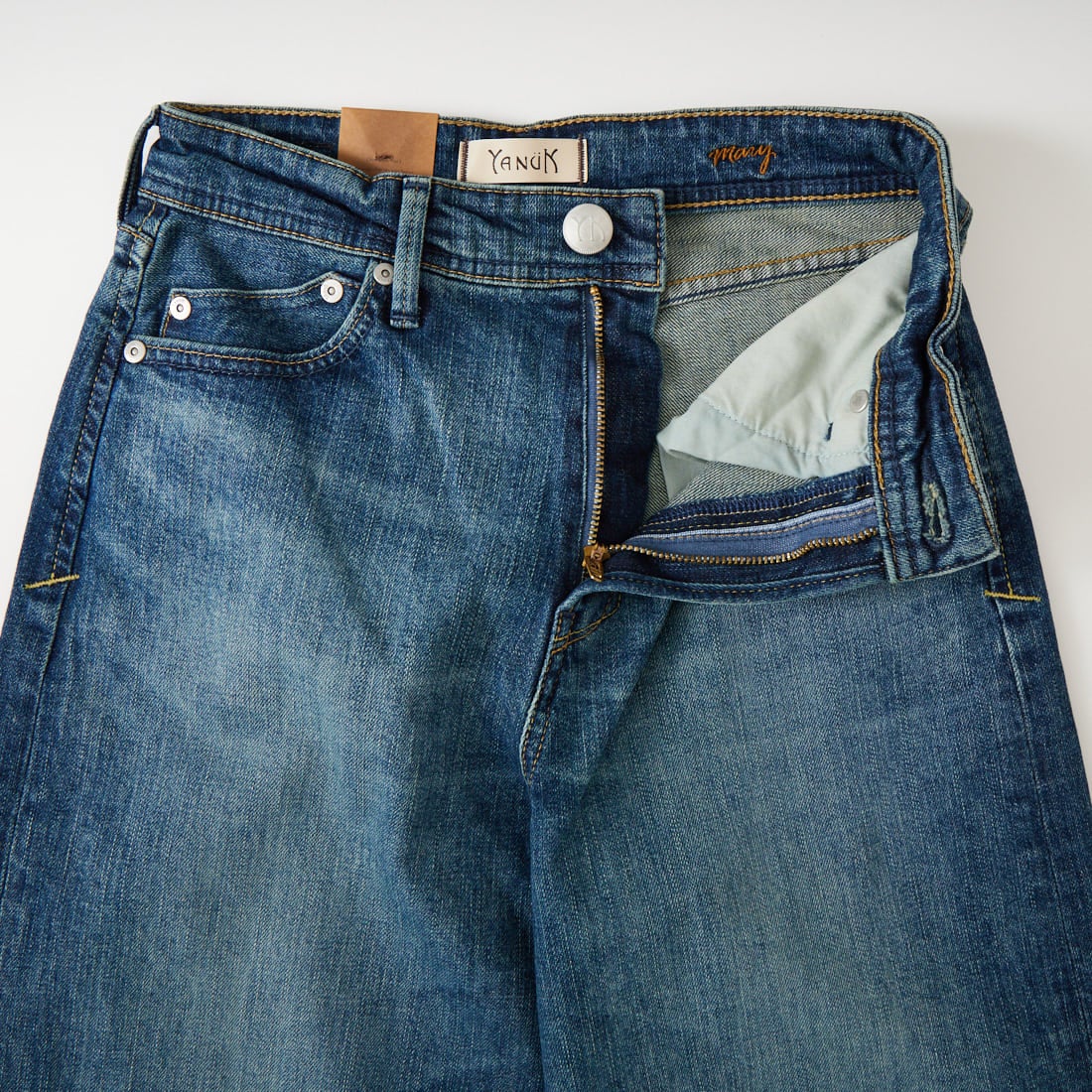 YANUK [ヤヌーク] MARY バギーストレートデニム [57161021] OTB