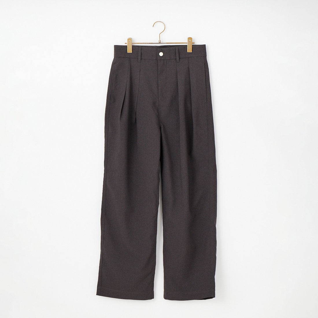 iori [イオリ] 別注 2タックトラウザーズ [IP184-JF] CHARCOAL