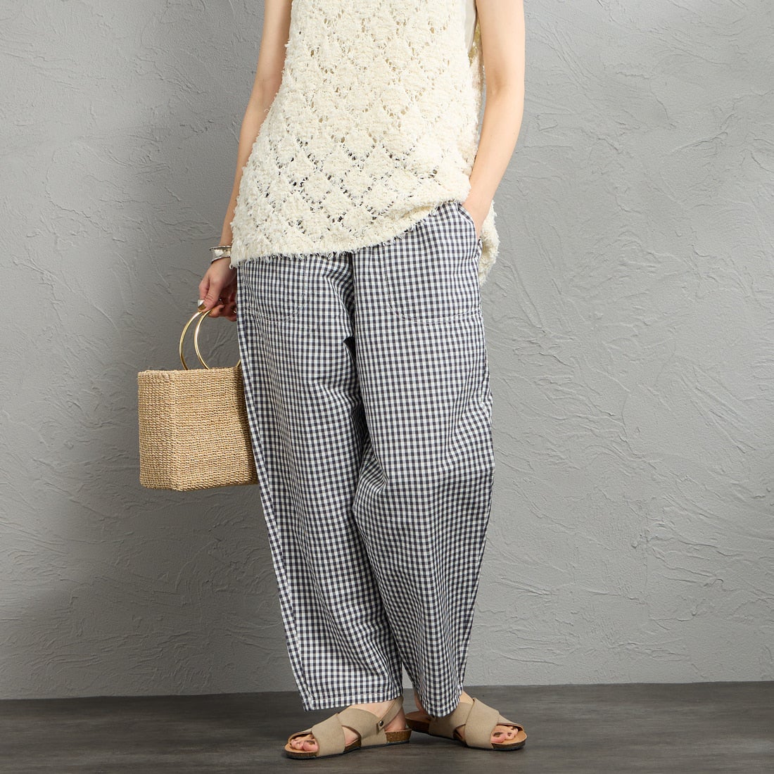 CHR/OFF GN&&モデル身長：158cm 着用サイズ：36&&