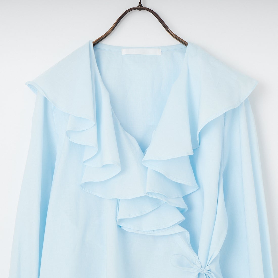 MARMARMAR [マーマーマー] ラッフルフリルカシュクールブラウス [1-830120] 30 SAX