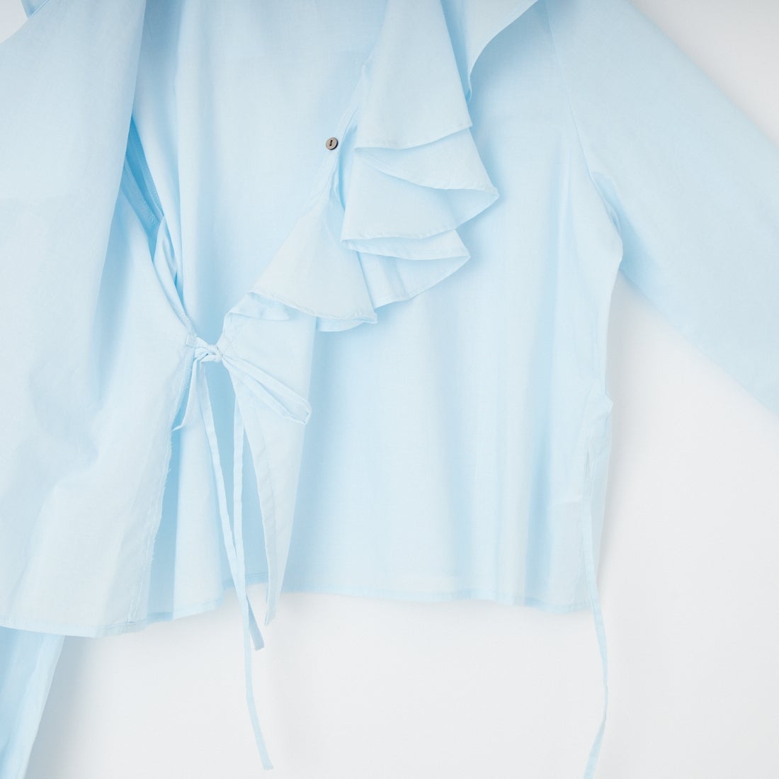 MARMARMAR [マーマーマー] ラッフルフリルカシュクールブラウス [1-830120] 30 SAX