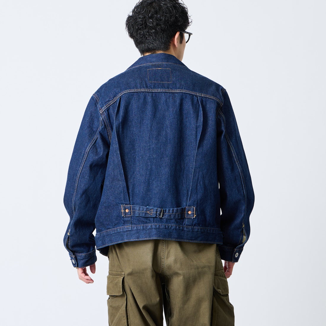 LEVI'S [リーバイス] TYPE1 トラッカージャケット [A3174-00] 30 NEW SEL &&モデル身長：168cm 着用サイズ：M&&