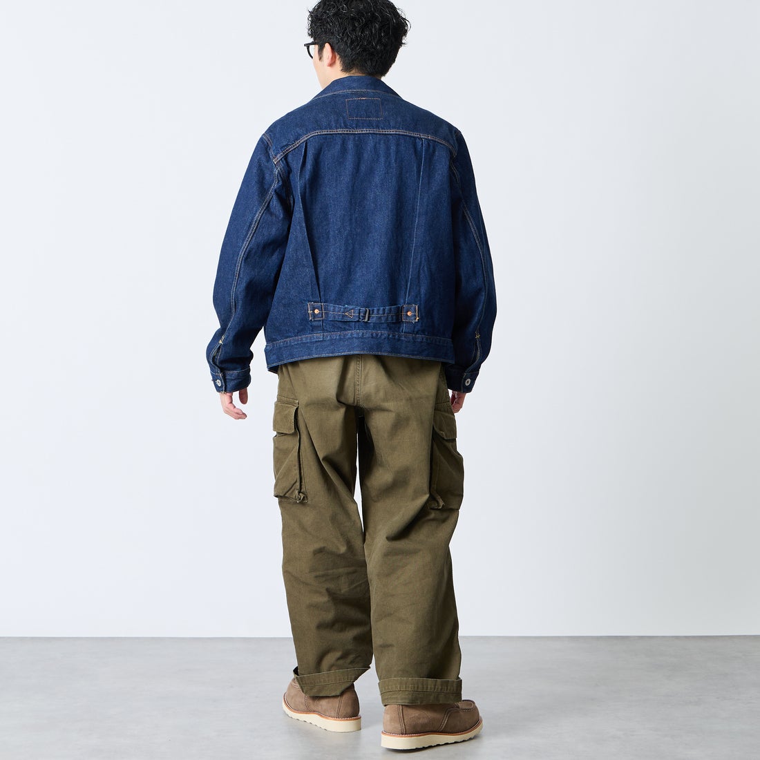 LEVI'S [リーバイス] TYPE1 トラッカージャケット [A3174-00] 30 NEW SEL &&モデル身長：168cm 着用サイズ：M&&