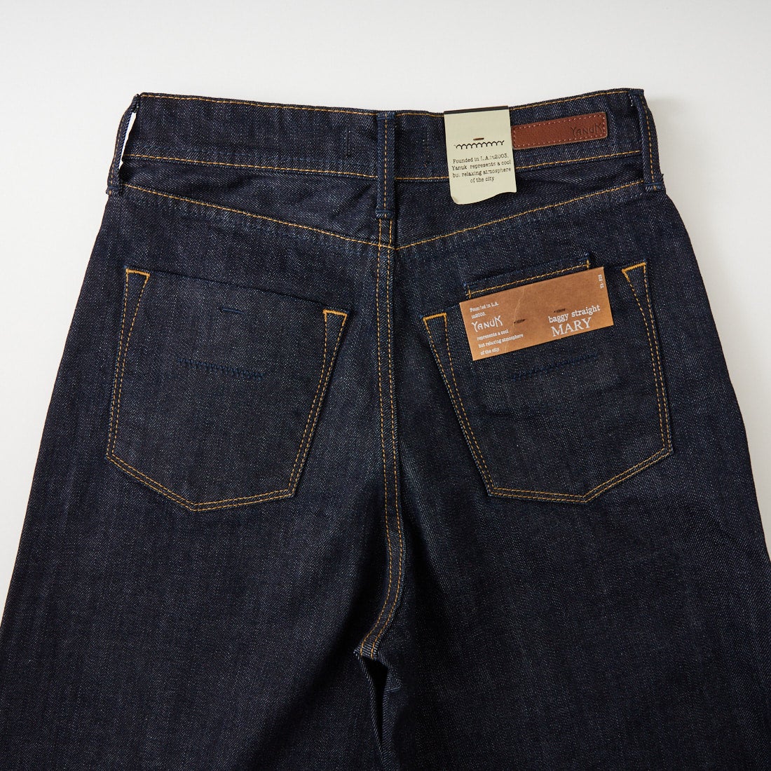 YANUK [ヤヌーク] MARY バギーストレートデニム [57162020] OWI