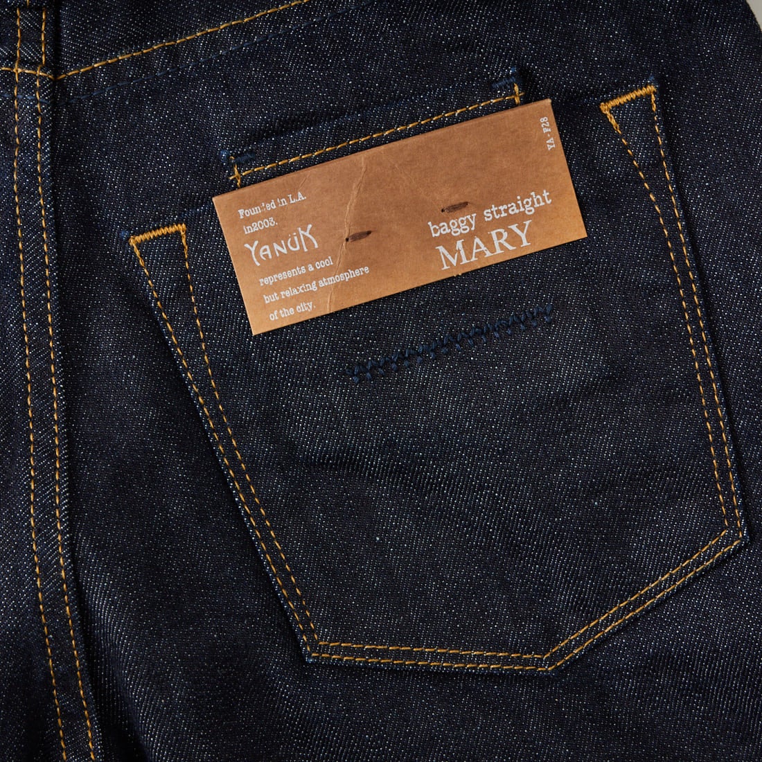 YANUK [ヤヌーク] MARY バギーストレートデニム [57162020] OWI
