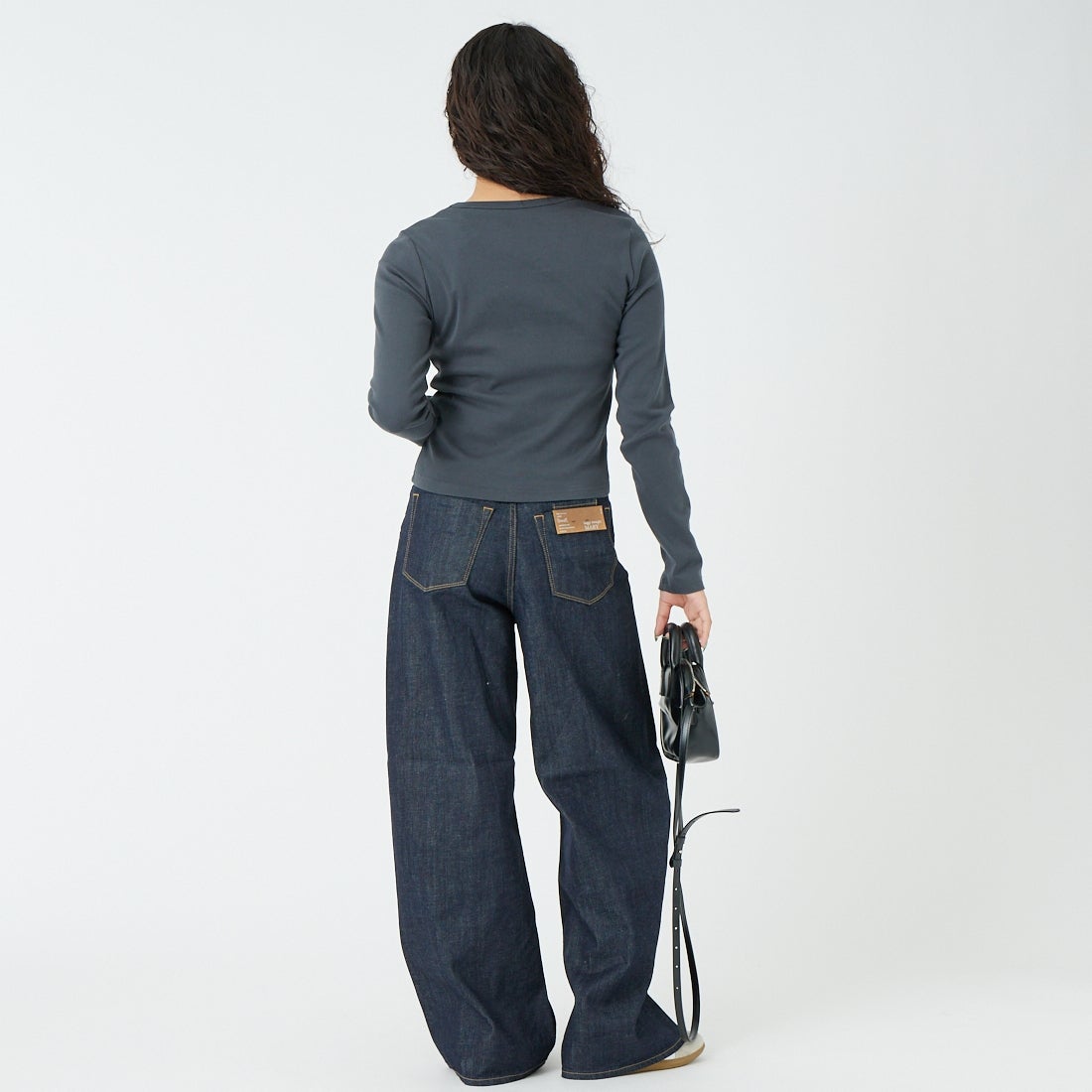 X-girl [エックスガール] オーバルロゴ パッチ コンパクトTシャツ [105261011020] CAMO