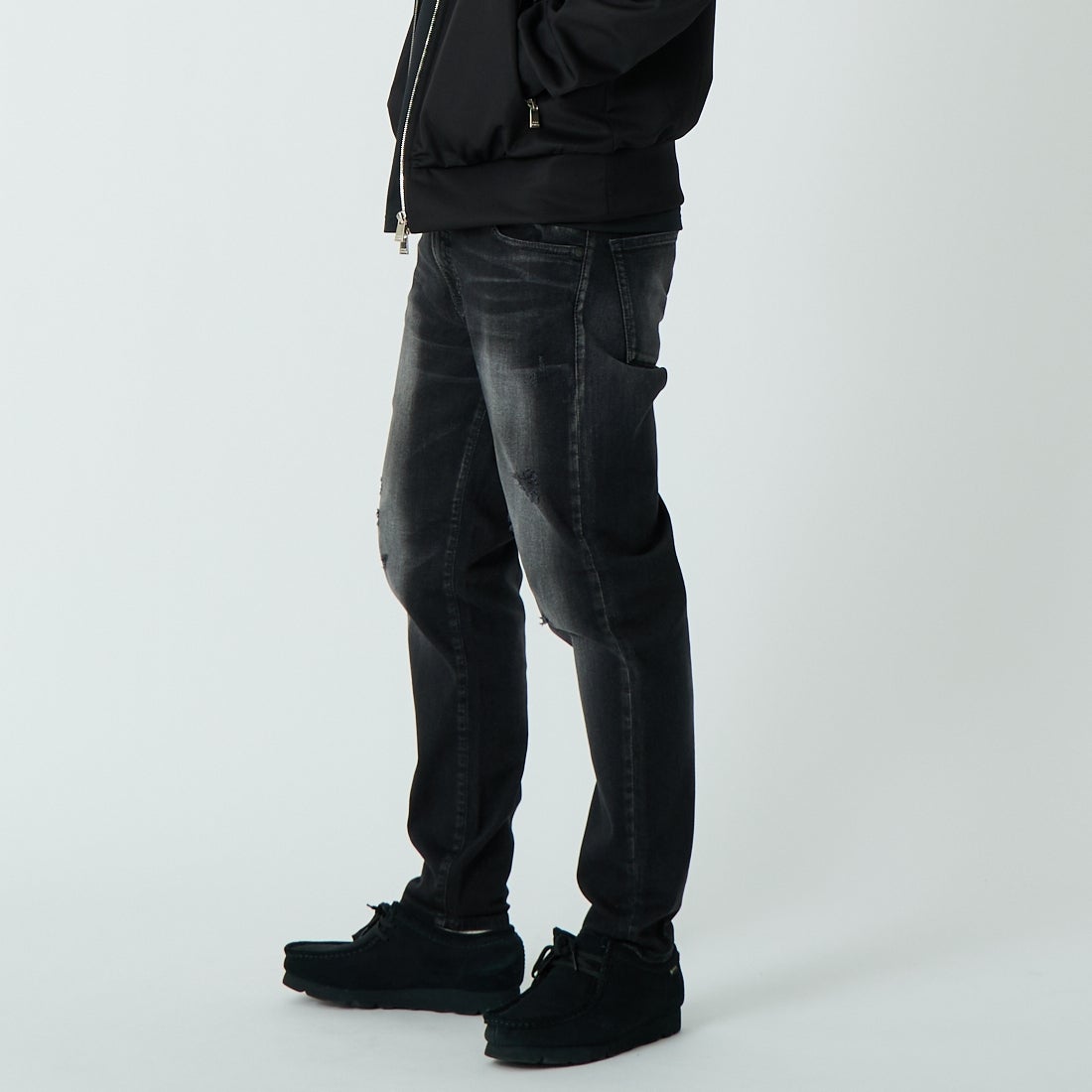 BIG JOHN [ビッグジョン] テーパードジョガー [MMM336H] B09 &&モデル身長：179cm 着用サイズ：32&&