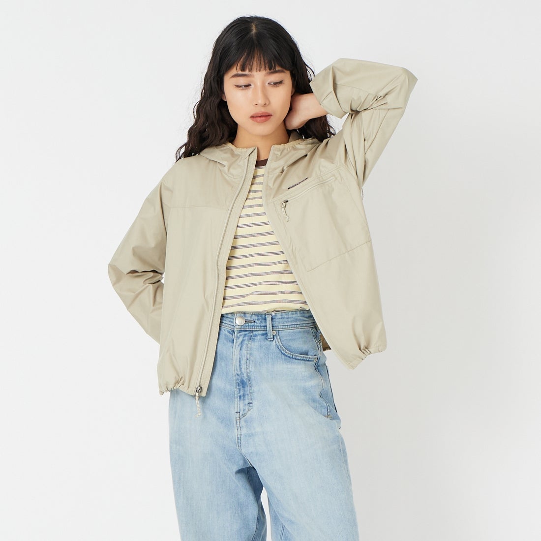 patagonia [パタゴニア] ウィメンズ ライト&バリアブル ジャケット [20510] WSTO &&モデル身長：162cm 着用サイズ：S&&