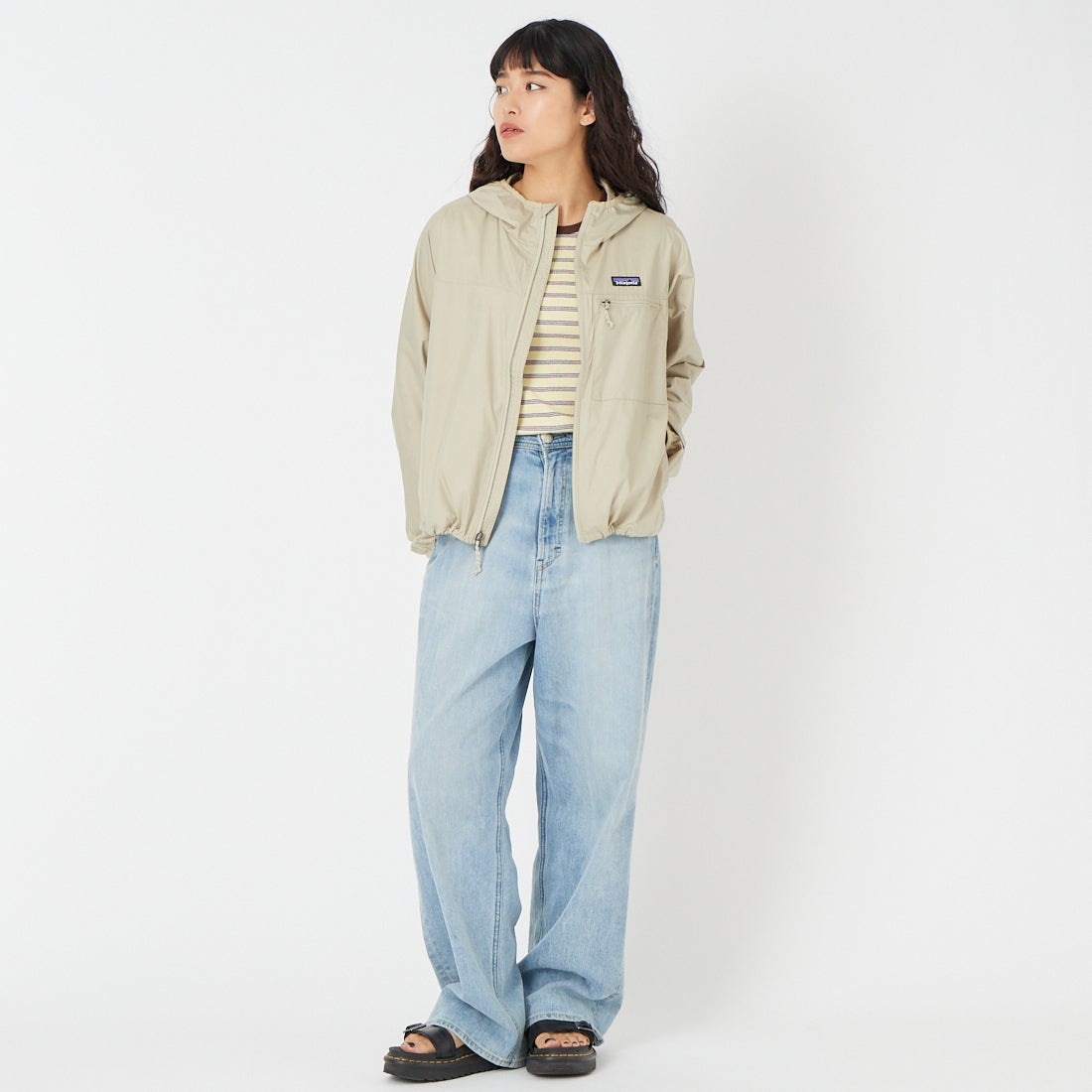 patagonia [パタゴニア] ウィメンズ ライト&バリアブル ジャケット [20510] WSTO &&モデル身長：162cm 着用サイズ：S&&