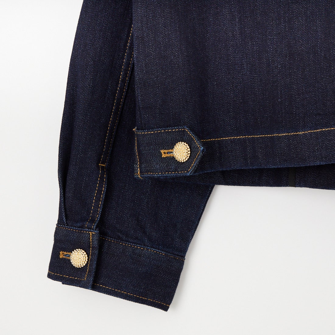 Margaux vintage [マルゴーヴィンテージ] 衿付きデニムジャケット [MG-JK-26035-S] INDIGO