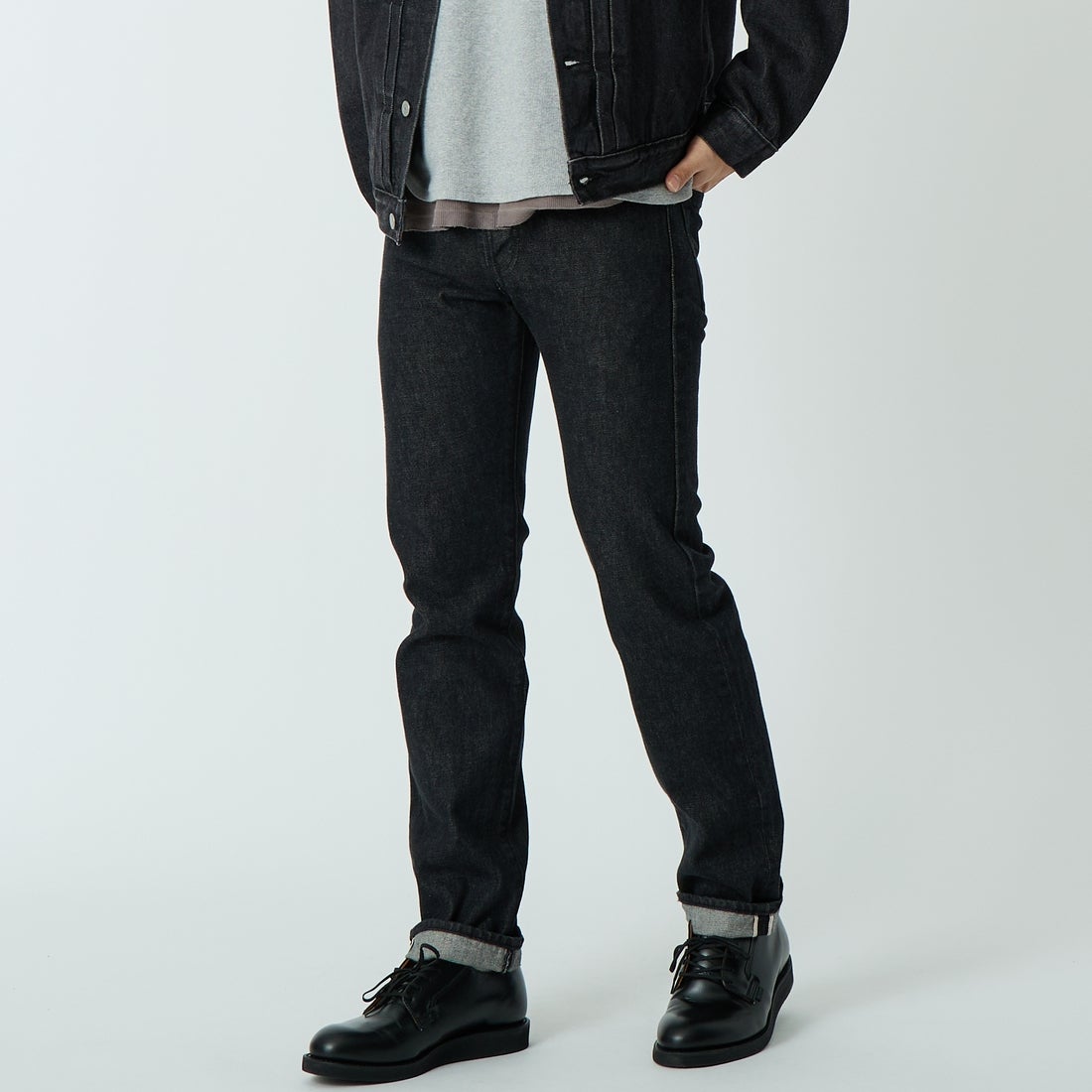 54 BIG STE&&モデル身長：179cm 着用サイズ：28&&