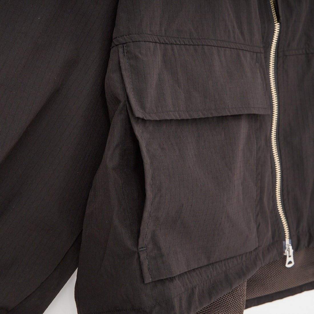 KHA:KI [カーキ] スタンドカラージャケット [MIL25HJK3232] BLACK