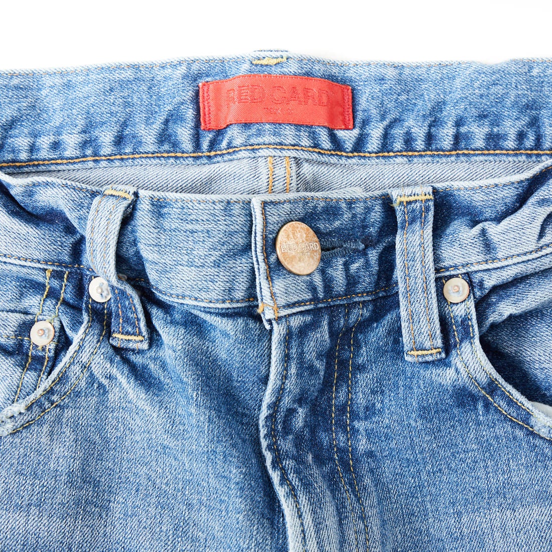 RED CARD TOKYO [レッドカード トーキョー] Bass ストレートデニム [71M93401VLT] K-VINT LT