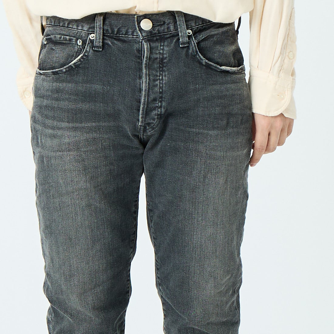 RED CARD TOKYO [レッドカード トーキョー] Rhythm+ スリムテーパードパンツ [88M86801TGR] A-TAND GRY