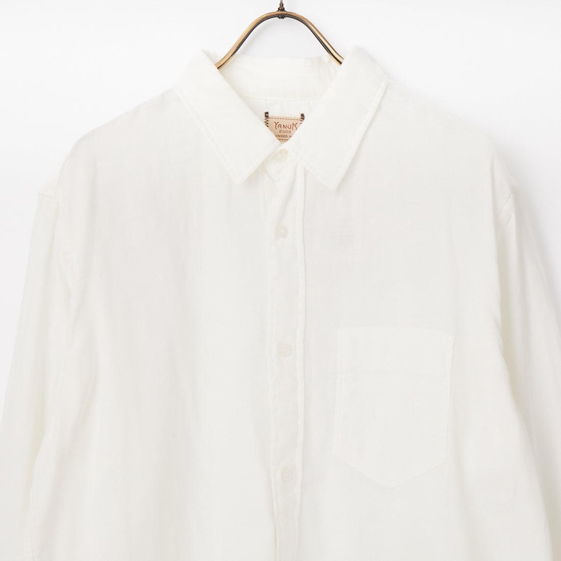YANUK [ヤヌーク] スタンダードシャツ [57253801] WHITE