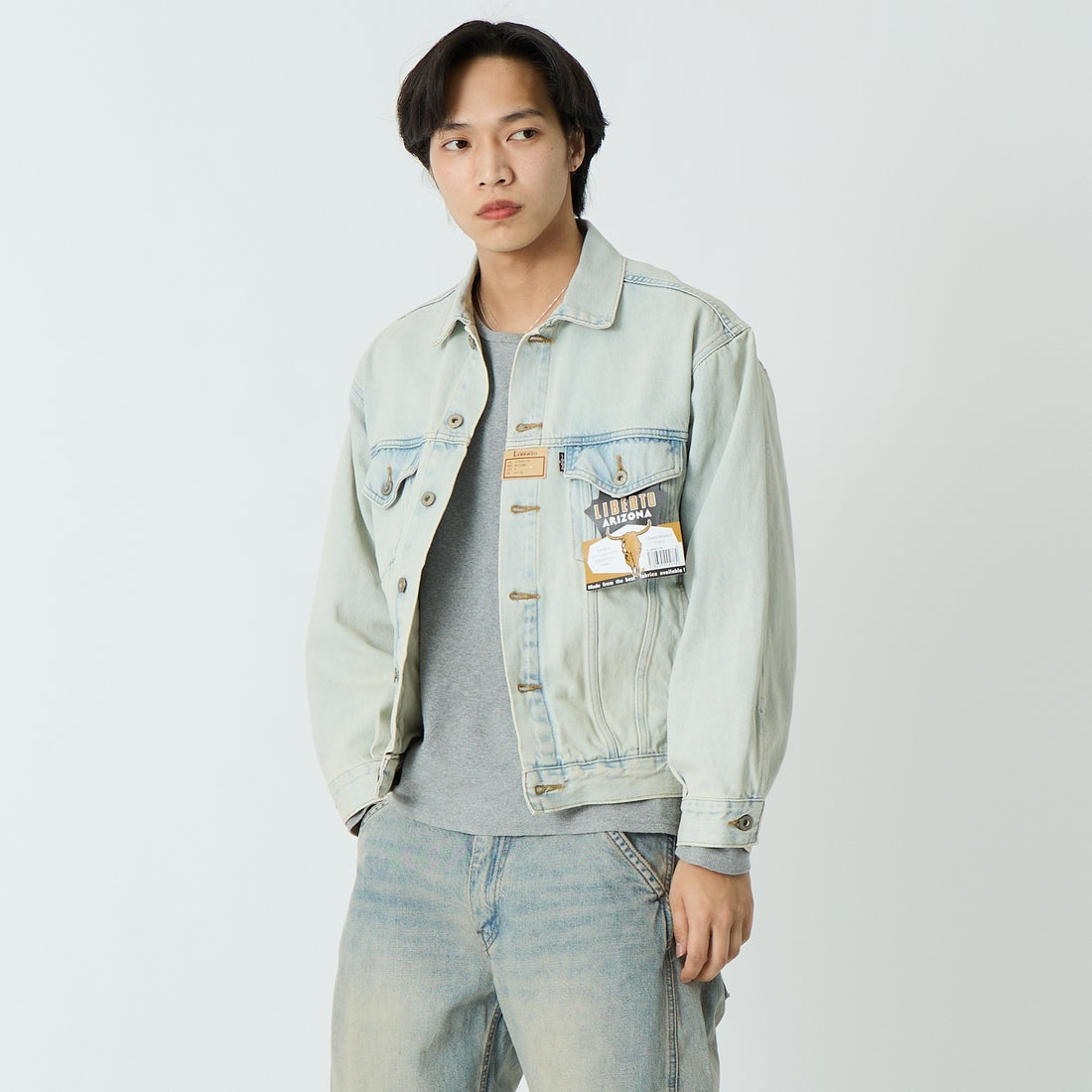 179 DUSTYF&&モデル身長：179cm 着用サイズ：S&&