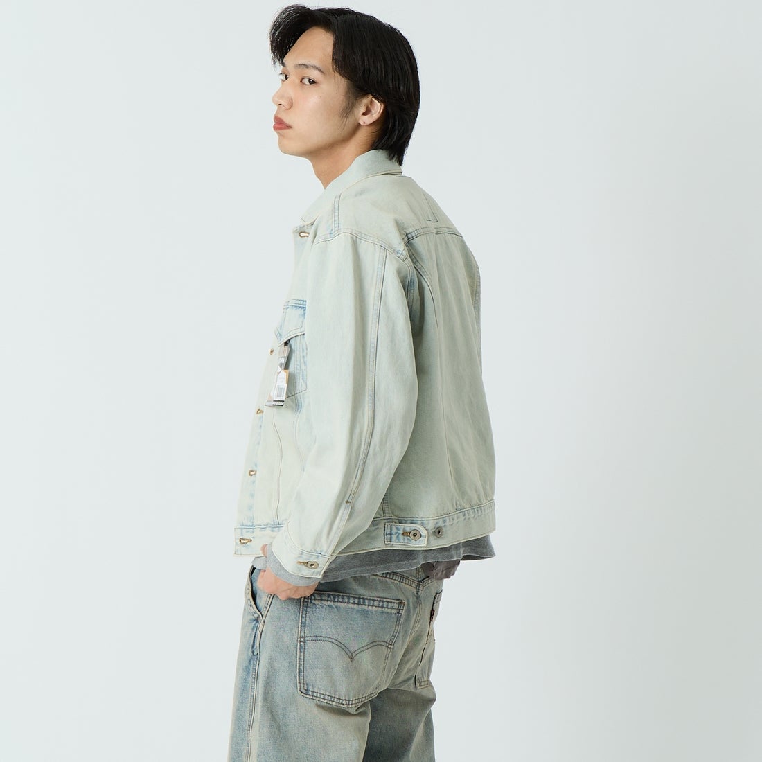 LIBERTO [リベルト] ARIZONAジャケット [FL2550] 179 DUSTYF &&モデル身長：179cm 着用サイズ：S&&