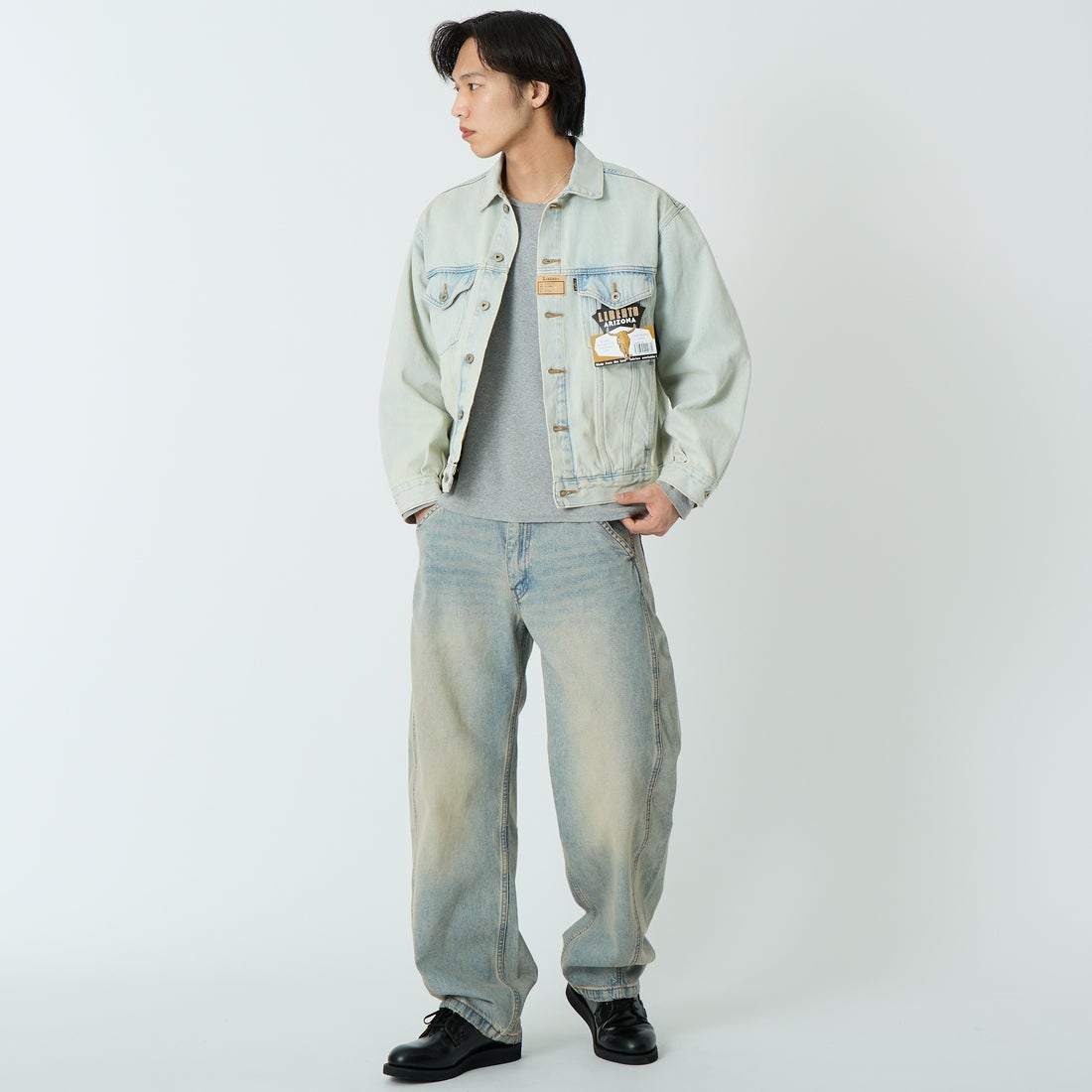 LIBERTO [リベルト] ARIZONAジャケット [FL2550] 179 DUSTYF &&モデル身長：179cm 着用サイズ：S&&