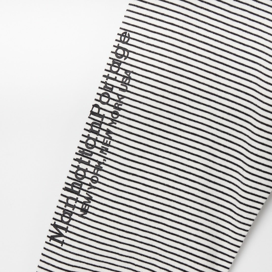 MANHATTAN PORTAGE [マンハッタンポーテージ] ロングスリーブTシャツ [26SS-MP-M650] WHT BORDER