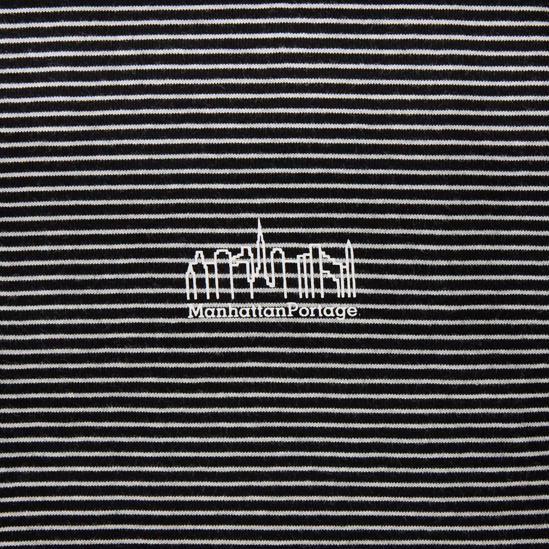 MANHATTAN PORTAGE [マンハッタンポーテージ] ロングスリーブTシャツ [26SS-MP-M650] BLK BORDER