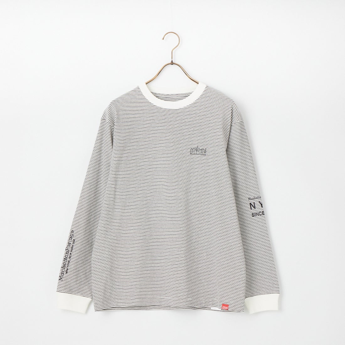 MANHATTAN PORTAGE [マンハッタンポーテージ] ロングスリーブTシャツ [26SS-MP-M650] WHT BORDER