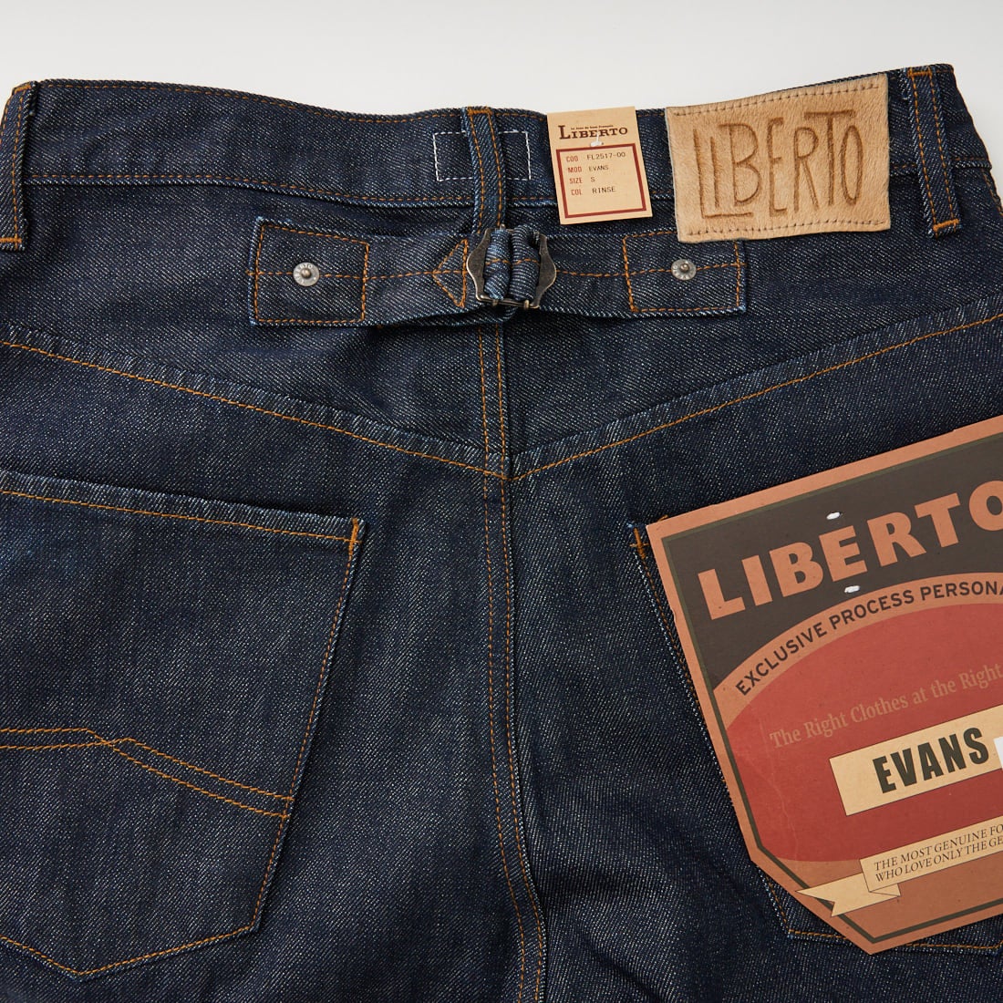 LIBERTO [リベルト] EVANS デニムパンツ [FL2517] 00 RINSE