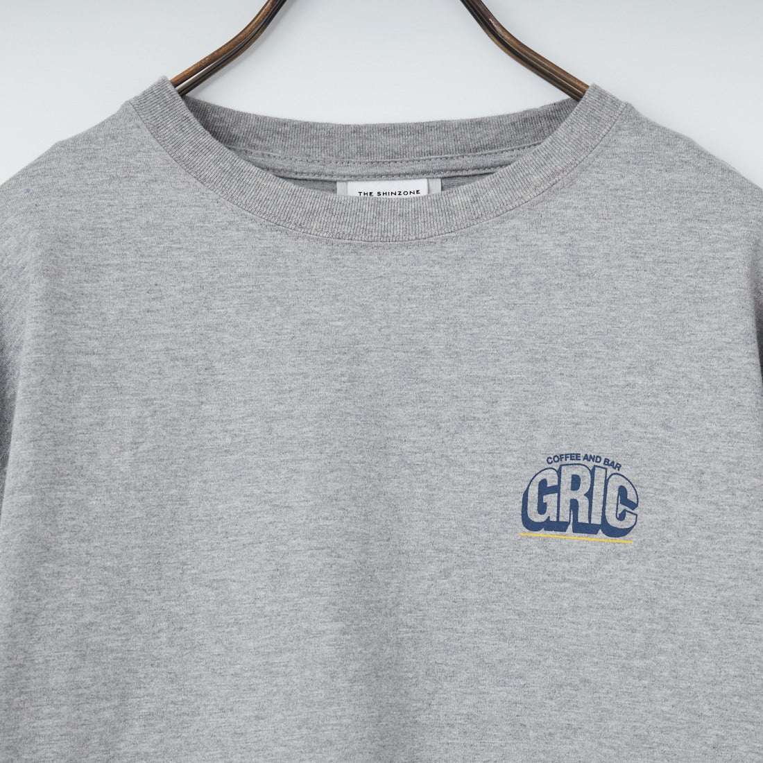THE SHINZONE [ザ シンゾーン] GRIC ロングスリーブTシャツ [26SMSCU11] 06 GRAY