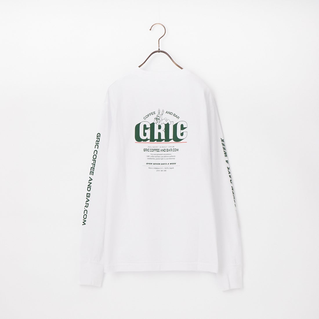 THE SHINZONE [ザ シンゾーン] GRIC ロングスリーブTシャツ [26SMSCU11] 01 WHITE