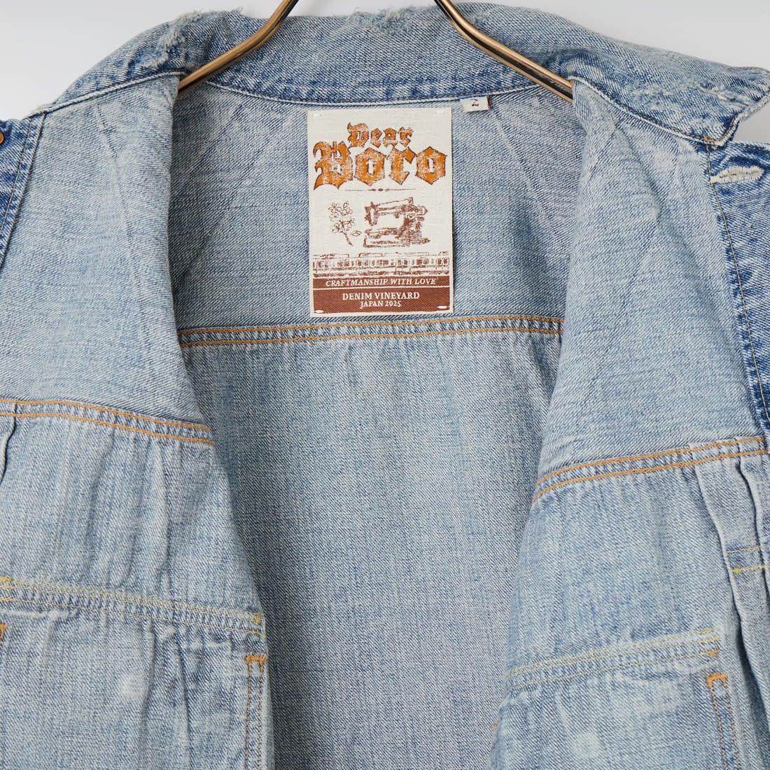 Dear BORO [ディアボロ] 1985 デニムジャケット [793-6155003] 110 BLUE
