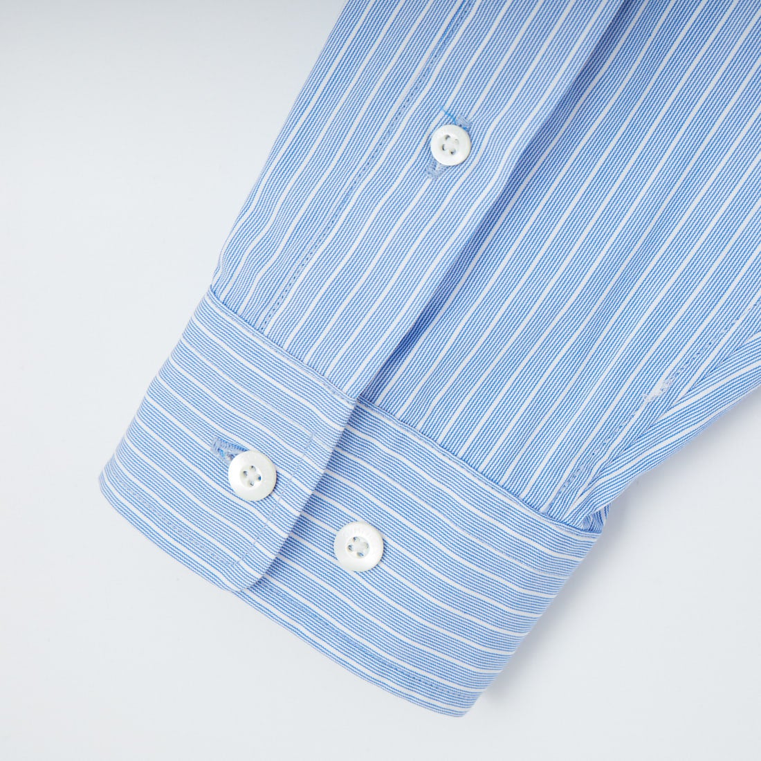 Gymphlex [ジムフレックス] ショートボタンダウンシャツ [GY-B0198CBK] BLU/WH ST