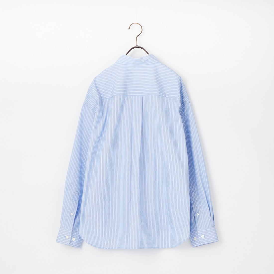 Gymphlex [ジムフレックス] ショートボタンダウンシャツ [GY-B0198CBK] BLU/WH ST