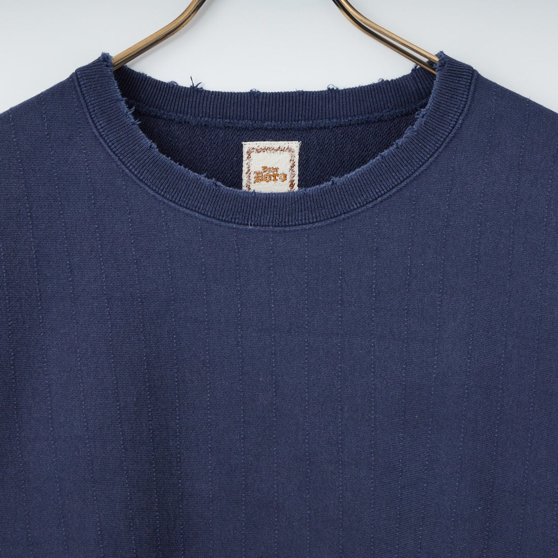 Dear BORO [ディアボロ] 刺し子 クルーネックスウェットシャツ [793-6132002] 110 BLUE