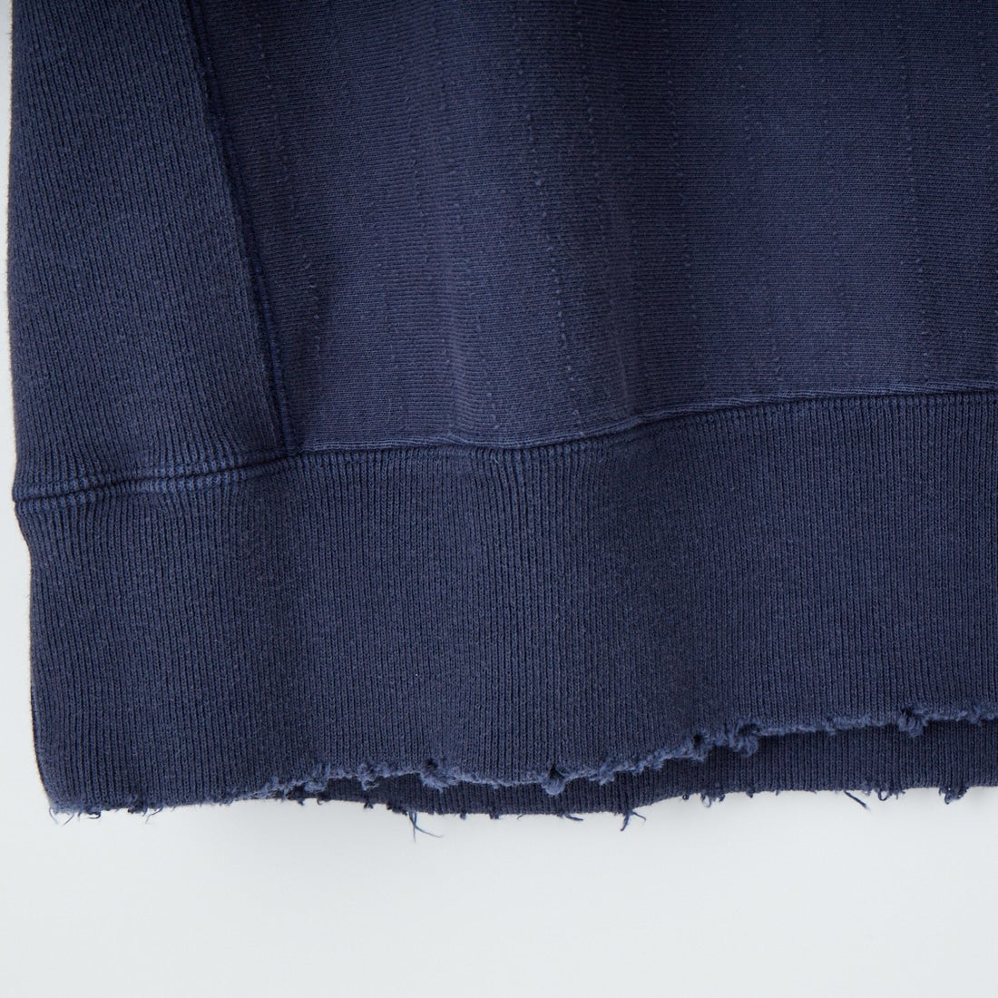 Dear BORO [ディアボロ] 刺し子 クルーネックスウェットシャツ [793-6132002] 110 BLUE