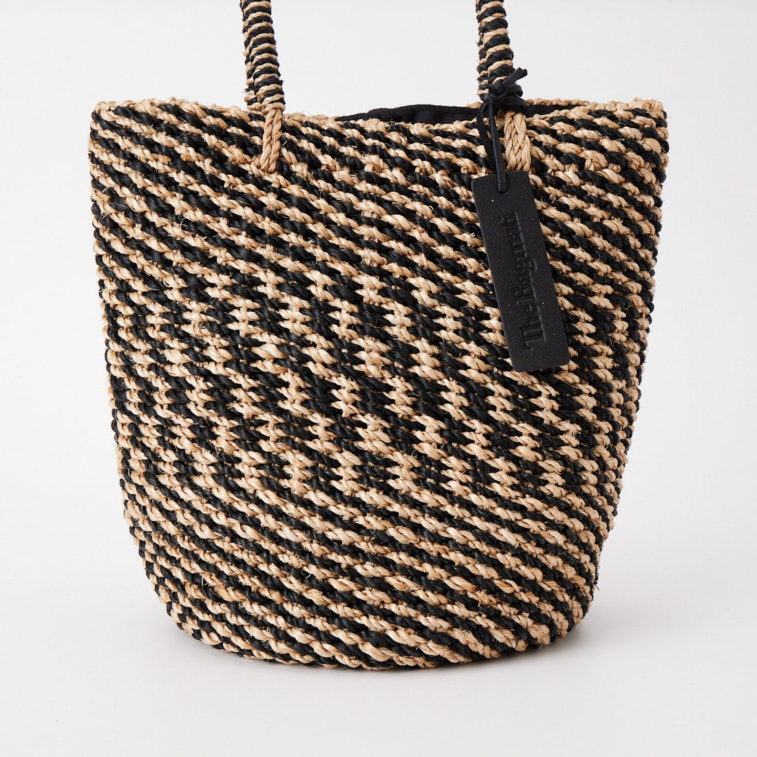 BAGMATI [バグマティ] アバカ カゴバッグ [BBK25-SS45] NAT/BLACK