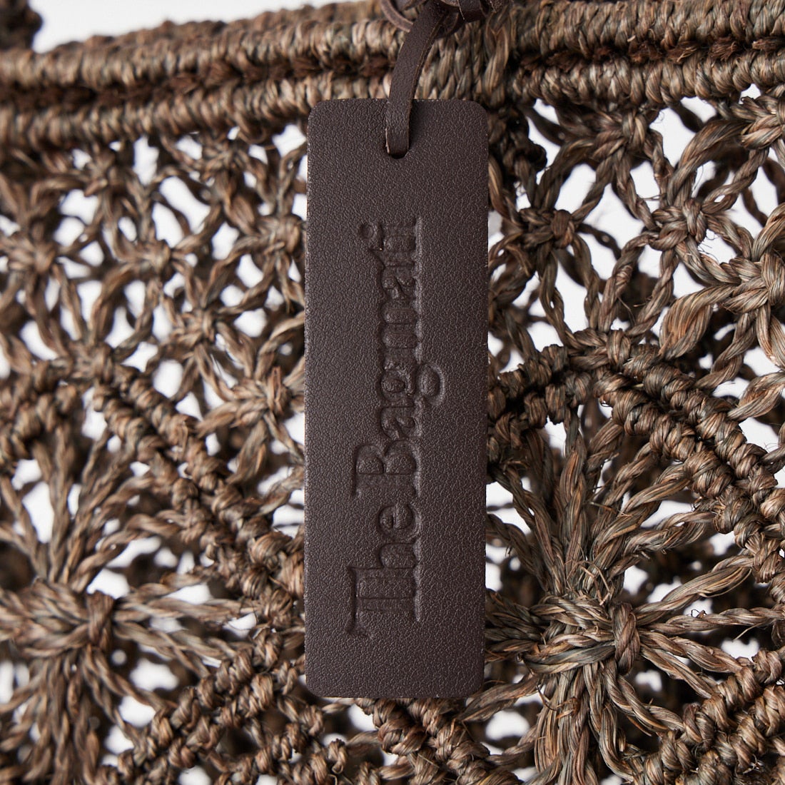 BAGMATI [バグマティ] アバカ カゴトートバッグ [BBK26-SS19] CHOCO