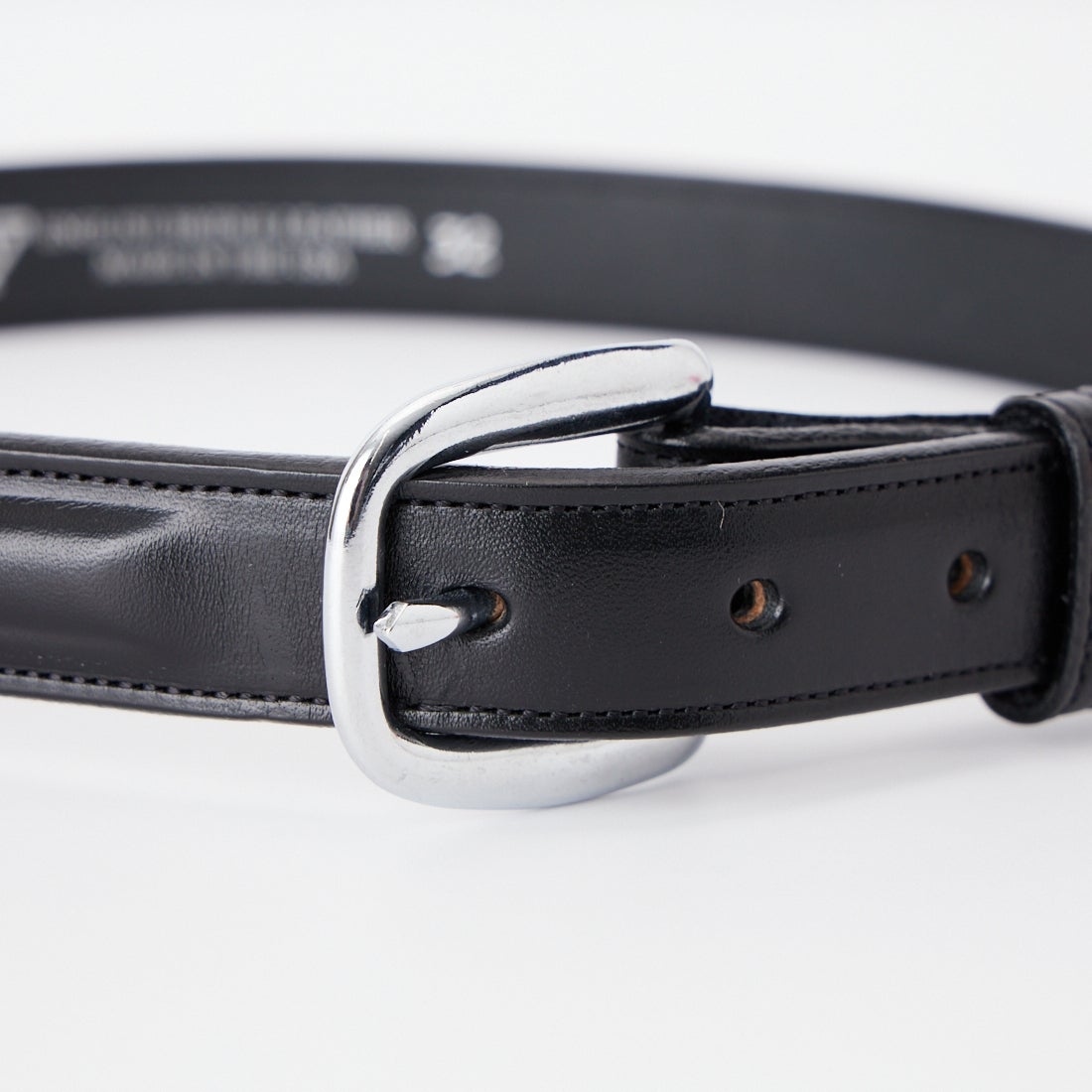 TORY LEATHER [トリーレザー] 1ラウンドライズドベルト [TRL1002167] BLACK