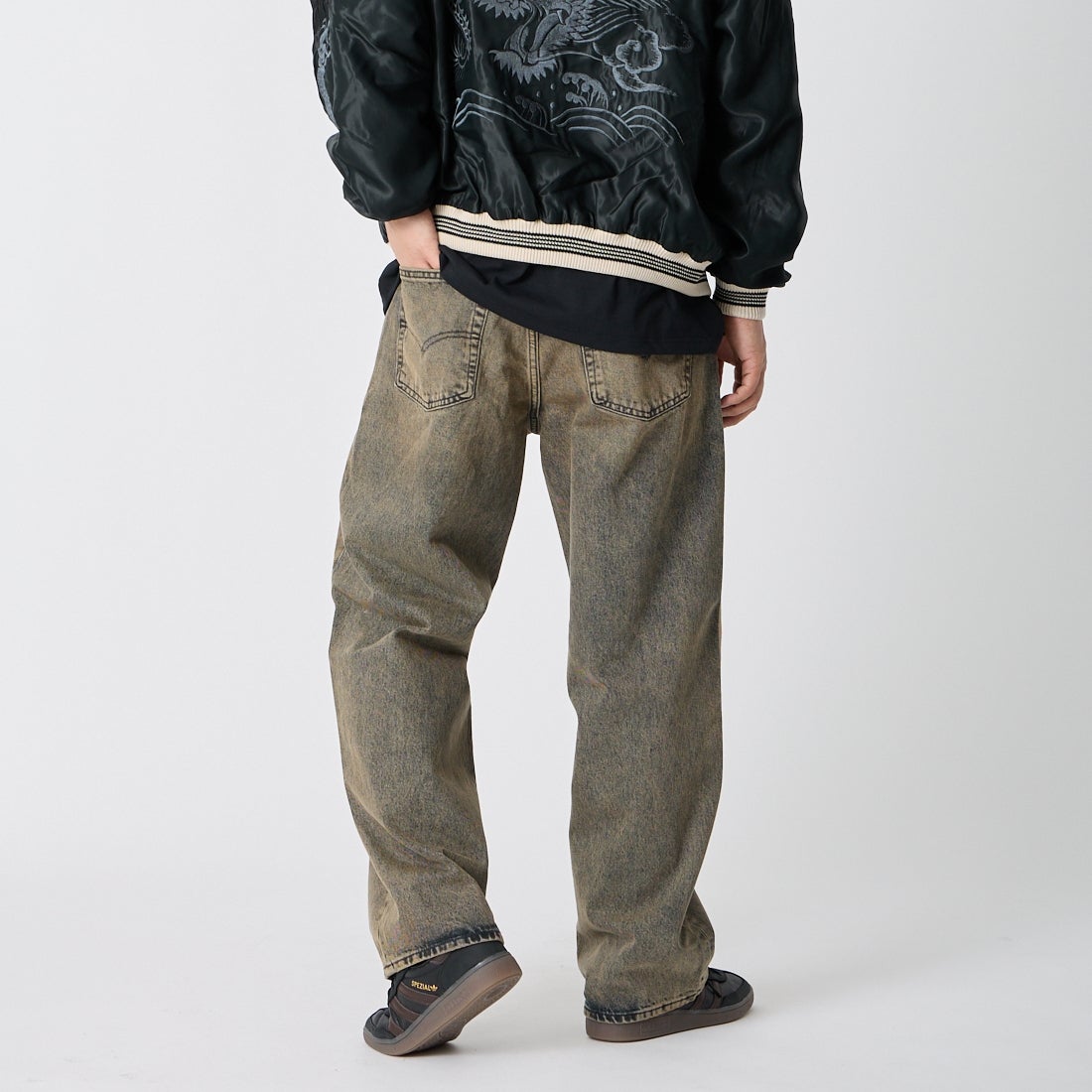 LEVI'S [リーバイス] 578 バギージーンズ [A4750-01] 14 LONG DR &&モデル身長：179cm 着用サイズ：32&&