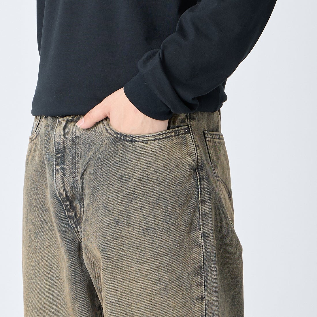 LEVI'S [リーバイス] 578 バギージーンズ [A4750-01] 14 LONG DR &&モデル身長：179cm 着用サイズ：32&&