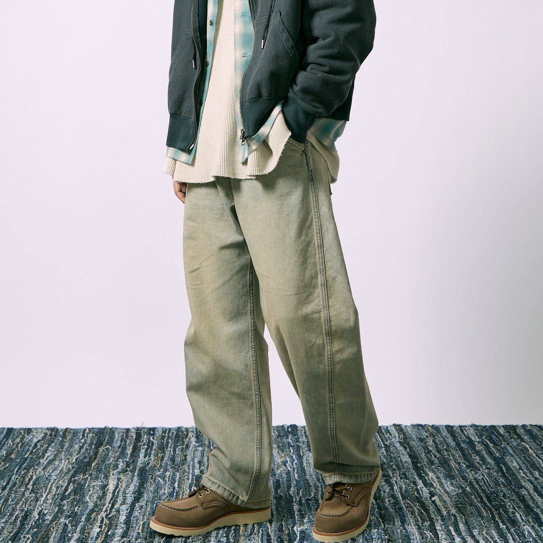 MOMOTARO JEANS [モモタロウ ジーンズ] 400 11ozワイドデニムパンツ