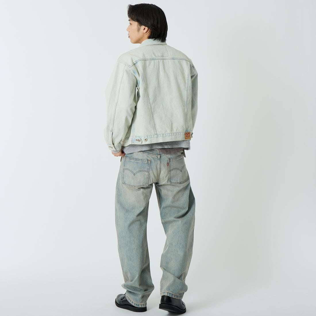 LEVI'S [リーバイス] バギーバレルデニムパンツ [0057O-00] 04 MY TINT &&モデル身長：179cm 着用サイズ：30&&