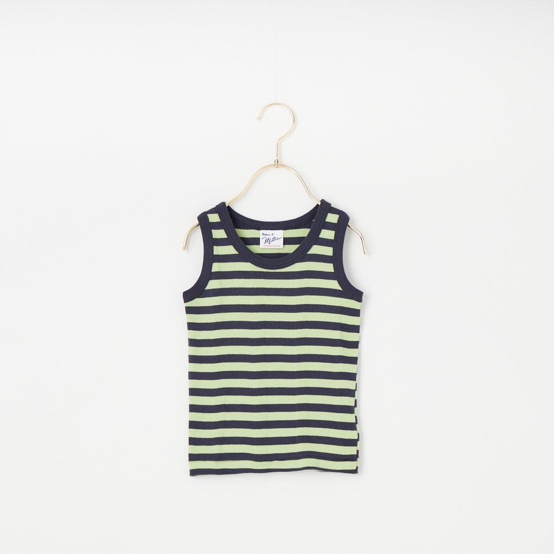 Robert P.Miller [ロバートピーミラー] キッズ パネルリブタンクトップ [RM234-3001] BLUEBERRY/