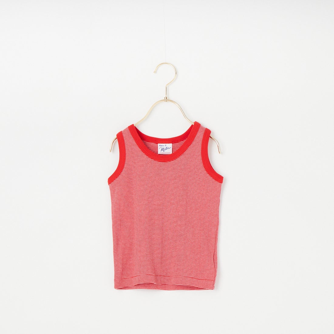 Robert P.Miller [ロバートピーミラー] キッズ パネルリブタンクトップ [RM234-3001] CHERRY/COF