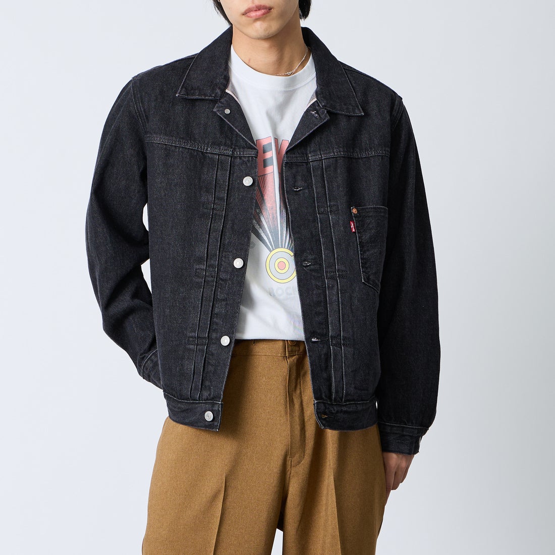 00 BIG STE&&モデル身長：179cm 着用サイズ：L&&