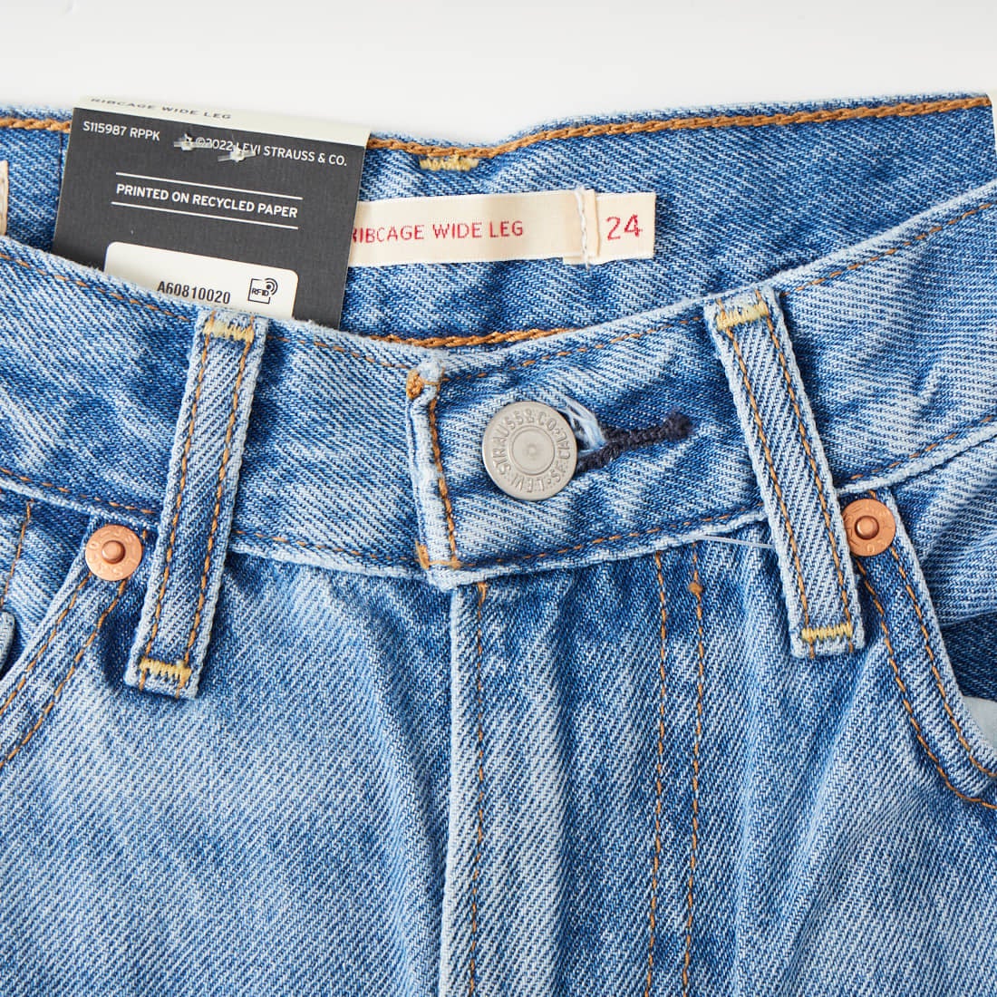 LEVI'S [リーバイス] リブケージ ワイドレッグ ジーンズ [A6081-00] 20 NOT THE