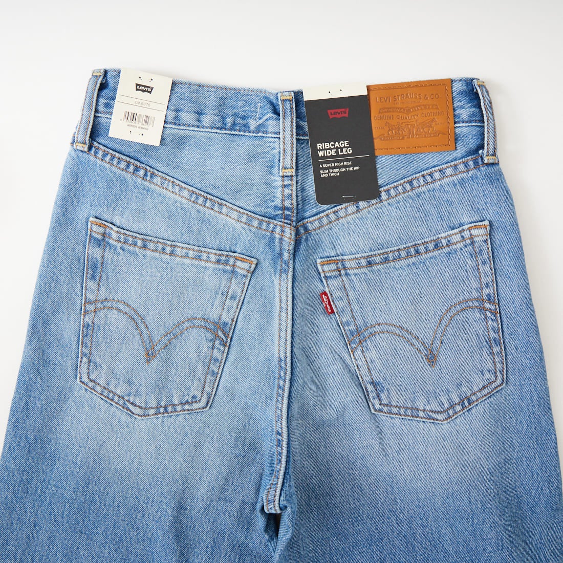 LEVI'S [リーバイス] リブケージ ワイドレッグ ジーンズ [A6081-00] 20 NOT THE
