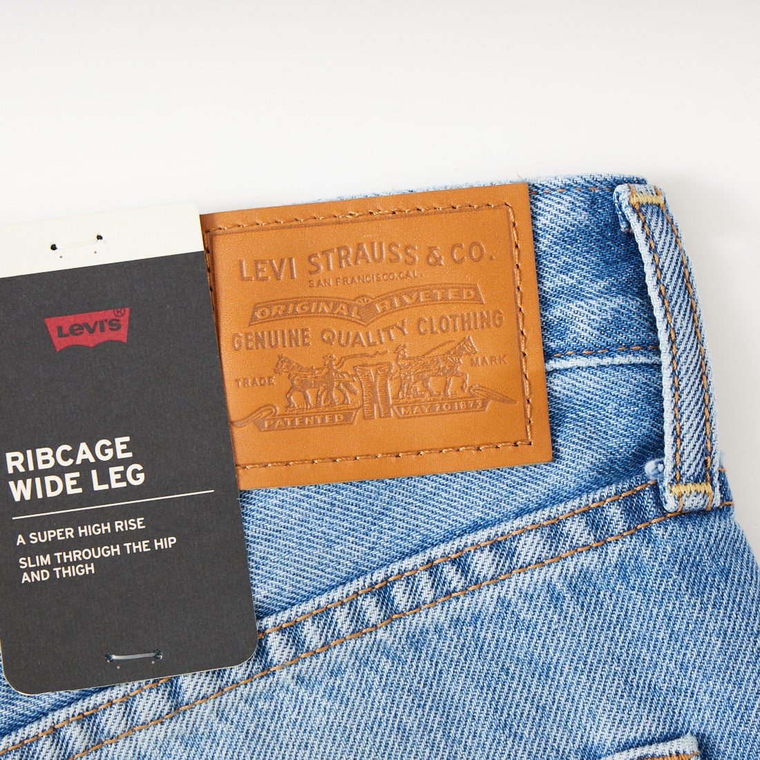 LEVI'S [リーバイス] リブケージ ワイドレッグ ジーンズ [A6081-00] 20 NOT THE