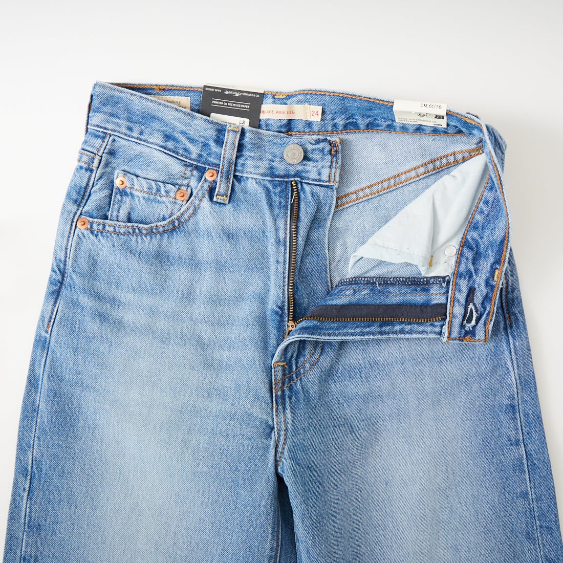 LEVI'S [リーバイス] リブケージ ワイドレッグ ジーンズ [A6081-00] 20 NOT THE
