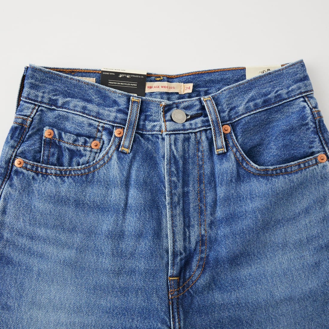 LEVI'S [リーバイス] リブケージ ワイドレッグ ジーンズ [A6081-00] 20 NOT THE